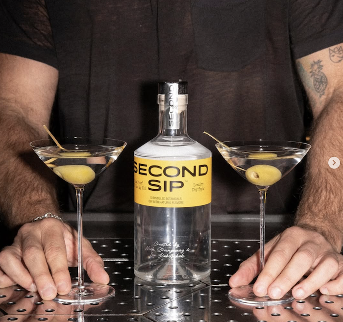 second sip gin